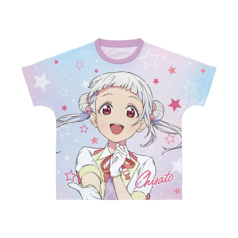 描き下ろし 嵐 千砂都 MIRACLE NEW STORY ver. フルグラフィックTシャツユニセックス(サイズ/XL)