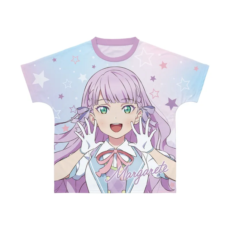 描き下ろし ウィーン・マルガレーテ MIRACLE NEW STORY ver. フルグラフィックTシャツユニセックス(サイズ/XXL)