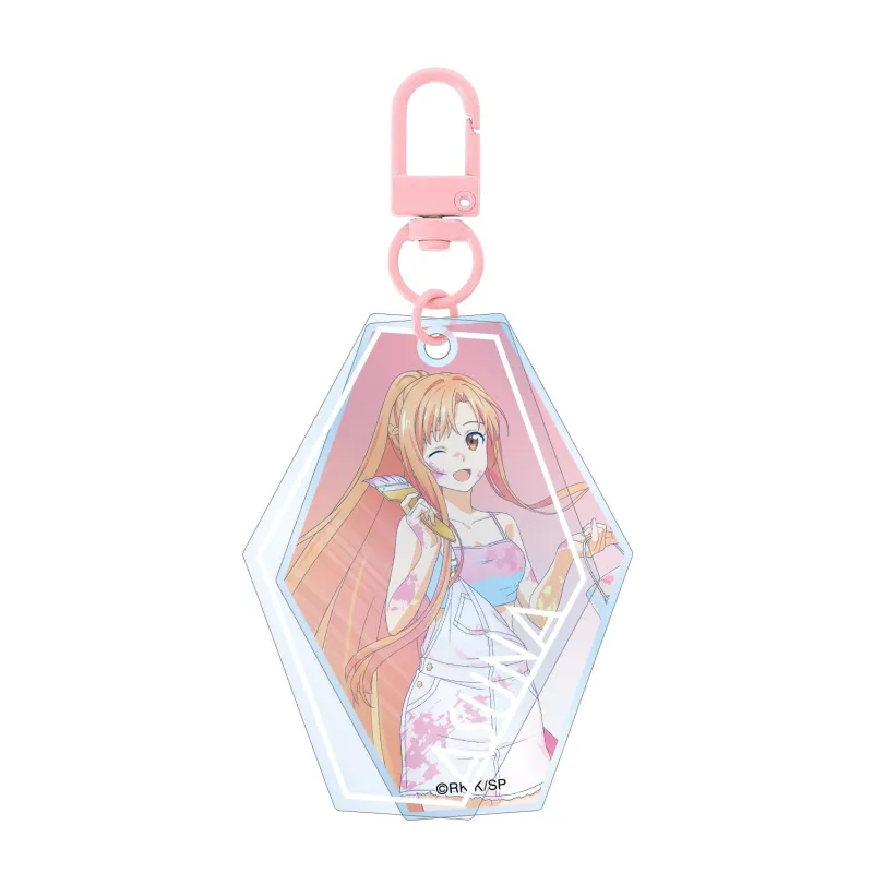 描き下ろし アスナ ペイントスタイルver. Ani-Art clear label 第2弾 2連スライドアクリルキーホルダー
