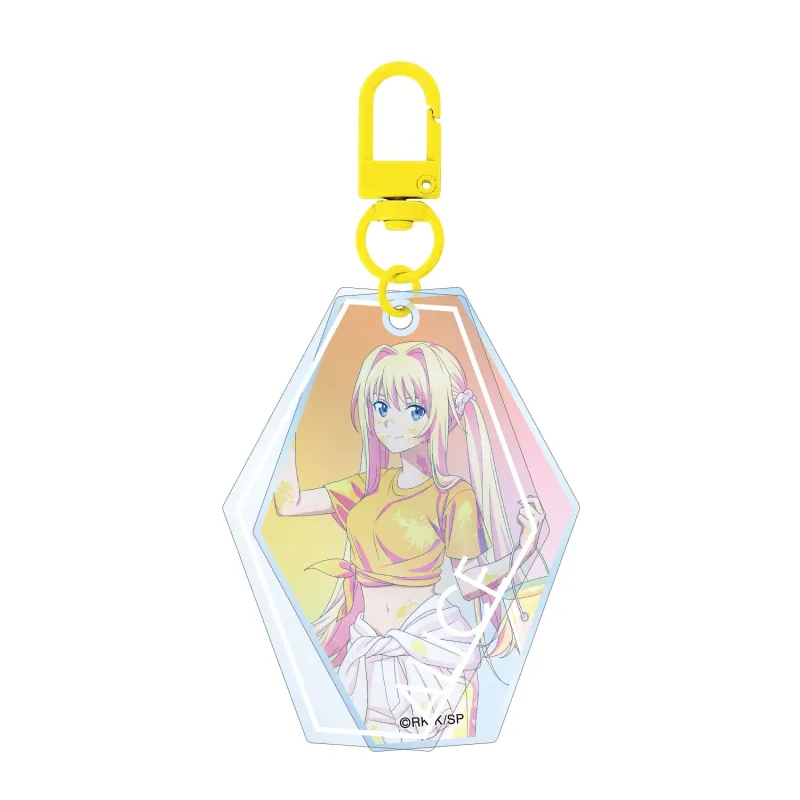 描き下ろし アリス ペイントスタイルver. Ani-Art clear label 第2弾 2連スライドアクリルキーホルダー
