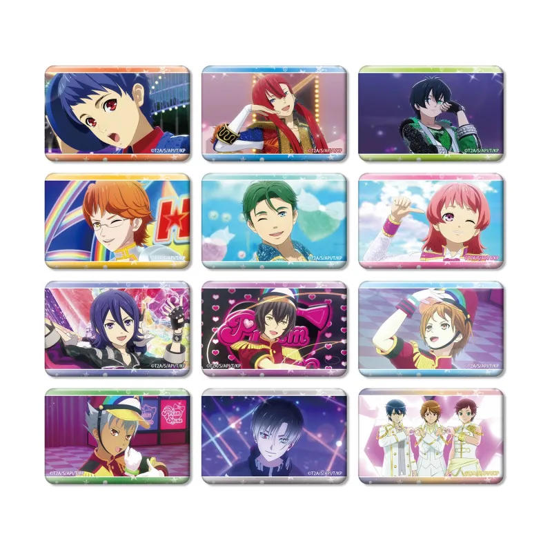 トレーディング場面写スクエア缶バッジ ver.A(単位/BOX)
