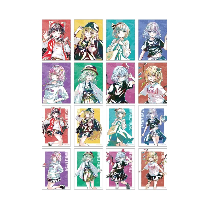 松本能人イラスト 現代風ファッションver. トレーディング Ani-Art ブロマイド(単位/BOX)