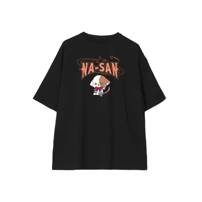 なーさん ちびキャラ 音楽ver. BIGシルエットTシャツ ver.Aユニセックス(サイズ/S)