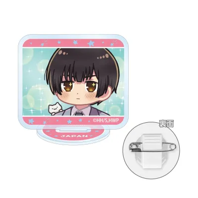 日本 ゆるコマ アクリルスタンドマルチバッジ