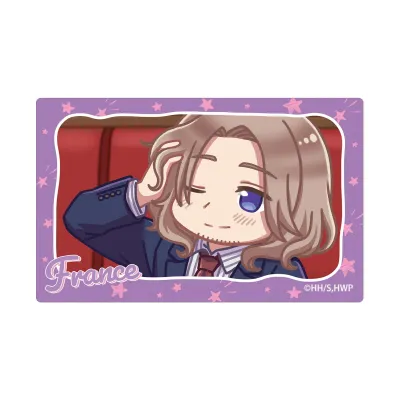 フランス ゆるコマ カードステッカー