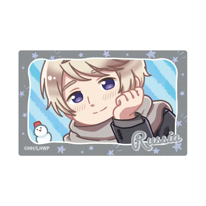 ロシア ゆるコマ カードステッカー