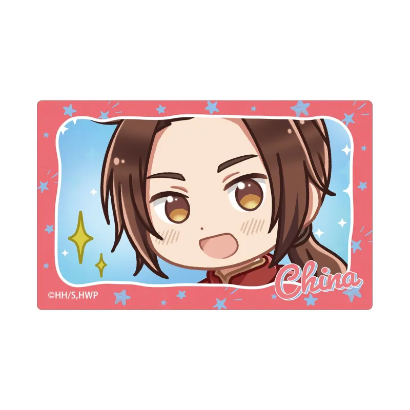 中国 ゆるコマ カードステッカー