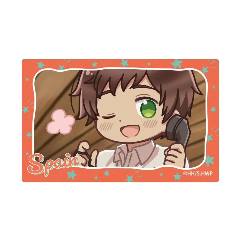 スペイン ゆるコマ カードステッカー