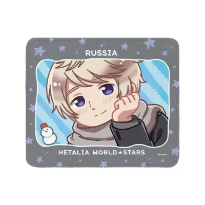 ロシア ゆるコマ マウスパッド