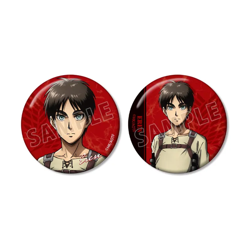 エレン 缶バッジ2個セット