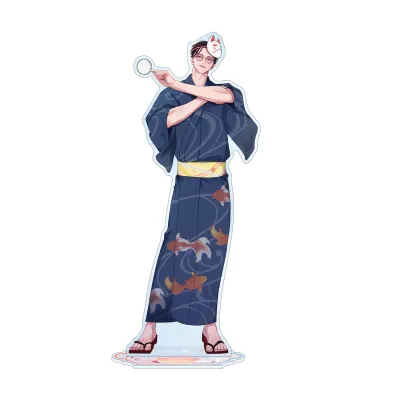 山田ノノノ先生 描き下ろし 斎藤省吾 浴衣ver. 特大アクリルスタンド