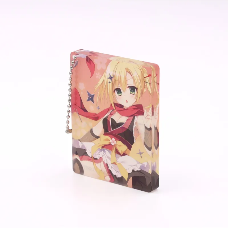フローラル・フローラブ アクリルブロックキーホルダー あーちゃん