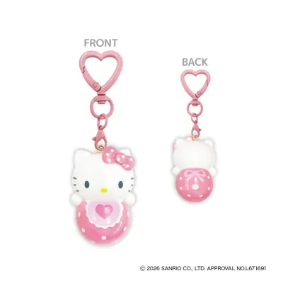 KT Lovely Babies ころころちゃんキーホルダー ピンク