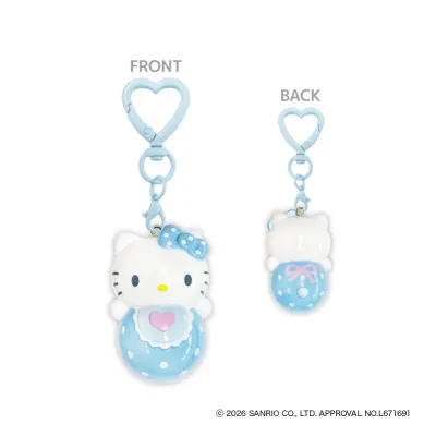 KT Lovely Babies ころころちゃんキーホルダー ブルー