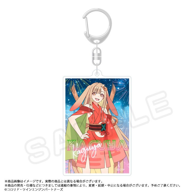超かぐや姫！ スクエアキーホルダー　A　かぐや 2
