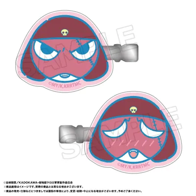 ゆるころフェイス ヘアクリップセット C ギロロ