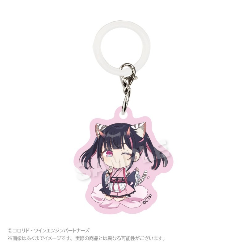 超かぐや姫！（場面写・既存） ミニキャラアクリルチャーム 駒沢乃依 2