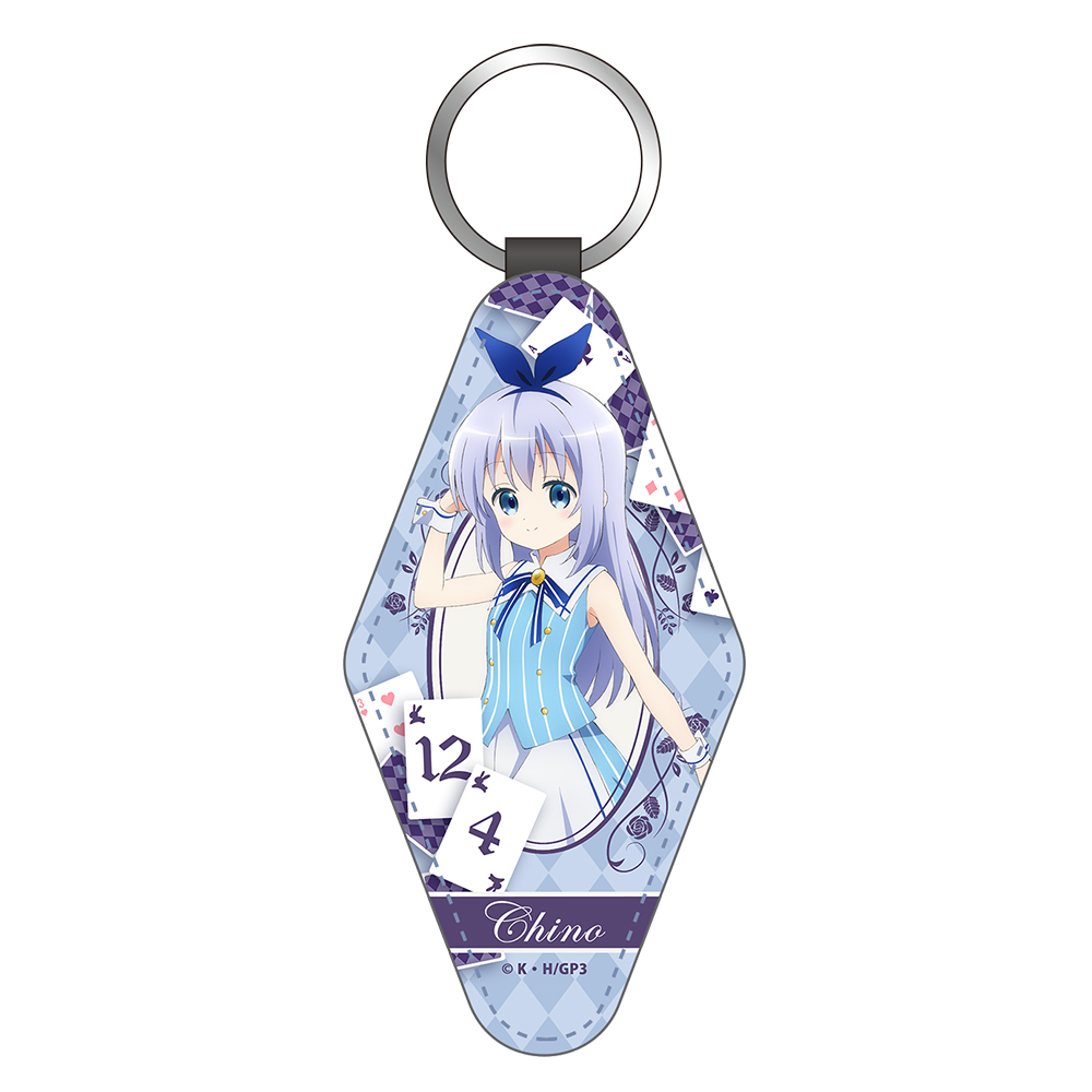 ご注文はうさぎですか？ 「チノ」レザーキーホルダー 2