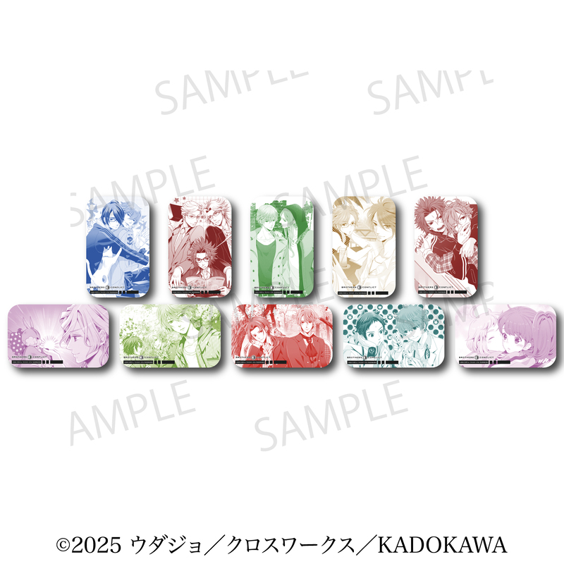 「BROTHERS CONFLICT」トレーディングスクエア缶バッジ 2