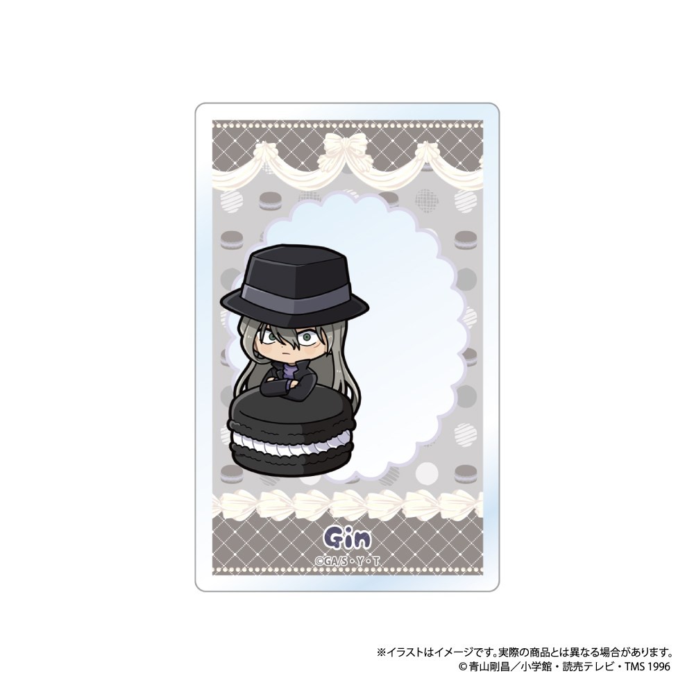 名探偵コナン アクリルカード　ジンＳＤ（マカロンｖｏｌ．２） 2