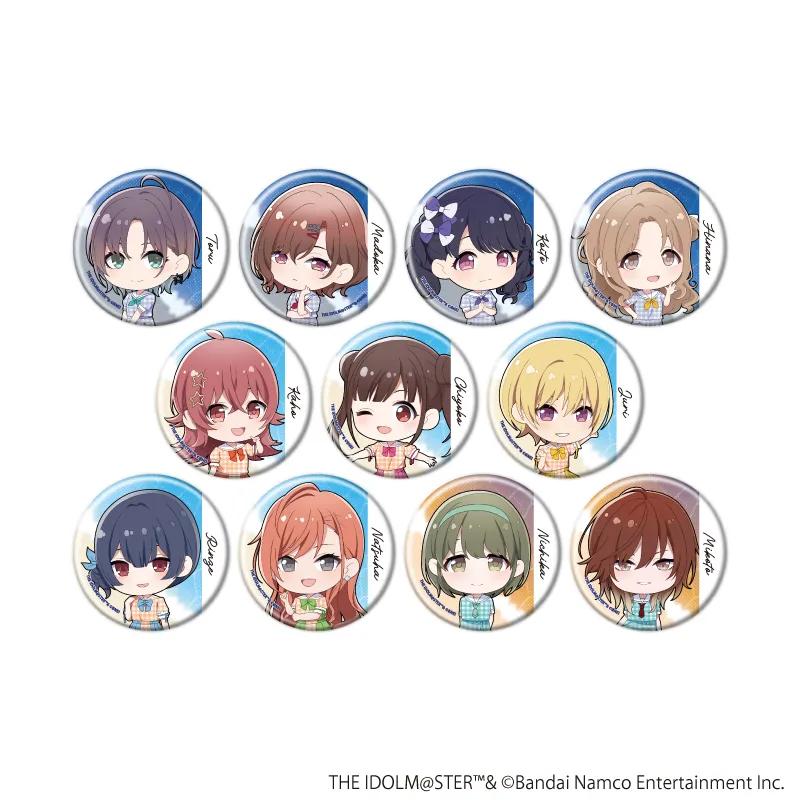 缶バッジ「アイドルマスター シャイニーカラーズ」05/セーラー風アイドル衣装ver. トレーディング(全11種)(ミニキャライラスト)