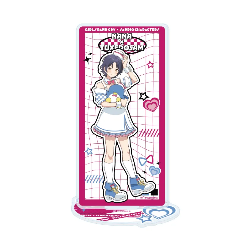 ガールズバンドクライ×サンリオキャラクターズ 16 ナナ×タキシードサム(コラボイラスト) アクリルスタンド