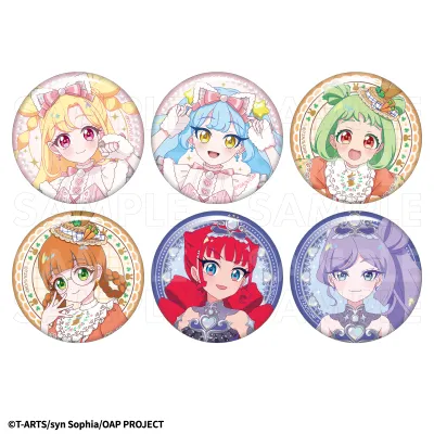 『おねがいアイプリ』 トレーディング缶バッジ