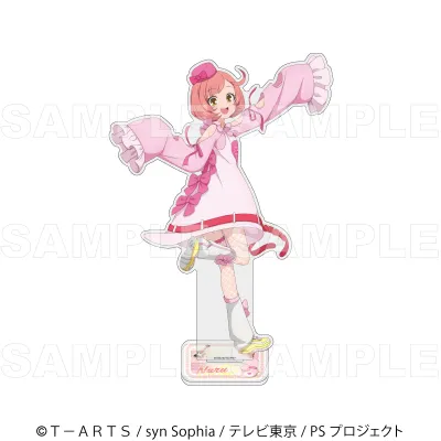 『プリティーシリーズ15周年』【マスコット風コーデ】 特大アクリルスタンド【彩瀬 なる】