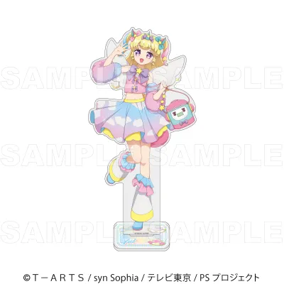 『プリティーシリーズ15周年』【マスコット風コーデ】 特大アクリルスタンド【夢川 ゆい】