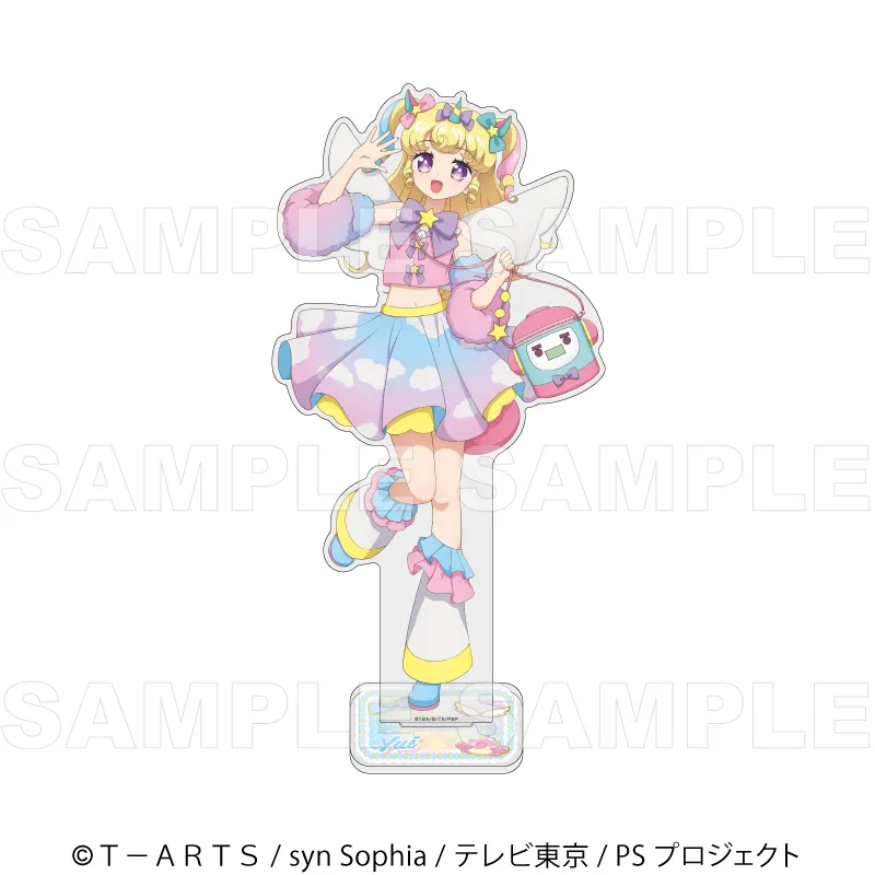 『プリティーシリーズ15周年』【マスコット風コーデ】 特大アクリルスタンド【夢川 ゆい】
