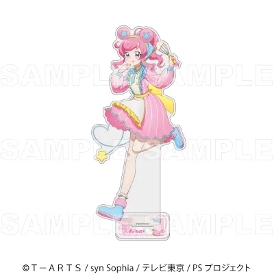 『プリティーシリーズ15周年』【マスコット風コーデ】 特大アクリルスタンド【桃山 みらい】