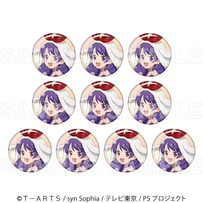 『プリティーシリーズ15周年』【マスコット風コーデ】 缶バッジ10個セット【上葉 みあ 】