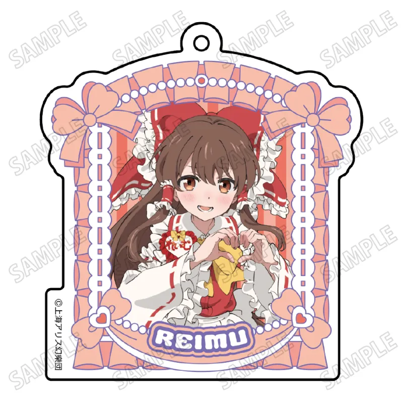 描き下ろしアクリルキーホルダー【メイドver.】➀博麗霊夢