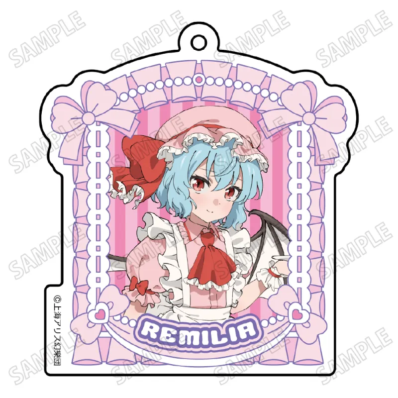 描き下ろしアクリルキーホルダー【メイドver.】➂レミリア・スカーレット