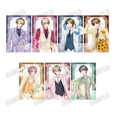 描き下ろしイラストカードセット【ギャップ男子 ジューンブライドver.】