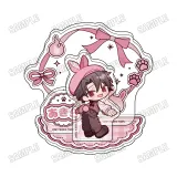描き起こしミニジオラマアクリルスタンド【アニマル×チェックver.】⑤たかはし明 1