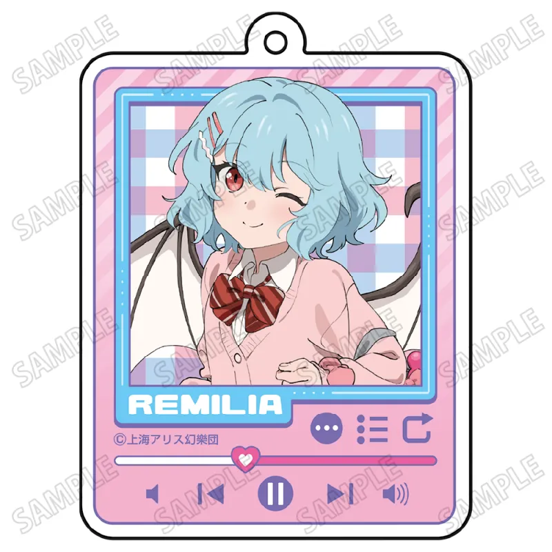 描き下ろしアクリルキーホルダー【制服ver.】➂レミリア・スカーレット