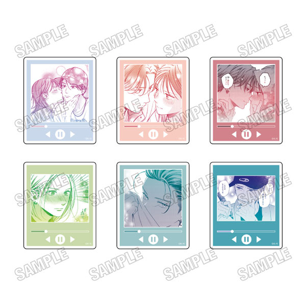 『むせるくらいの愛をあげる』アクリルバッジコレクション 1BOX ＝6pcs 2