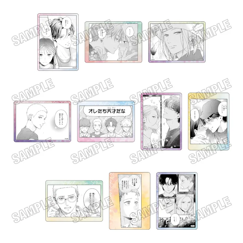 『むせるくらいの愛をあげる』クリアカードコレクション 1BOX ＝10pcs