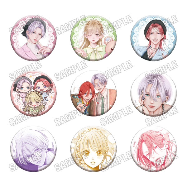 『恋するリップ・ティント』缶バッジコレクション 1BOX ＝9pcs 2