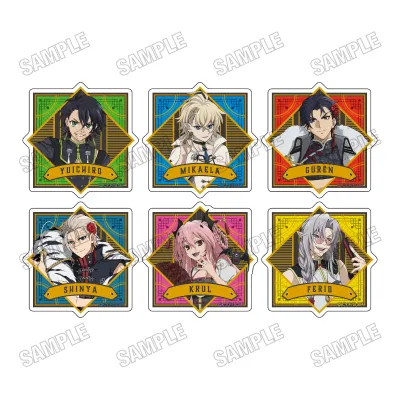 TVアニメ「終わりのセラフ」描き下ろしアクリルバッジコレクション 1BOX =6pcs