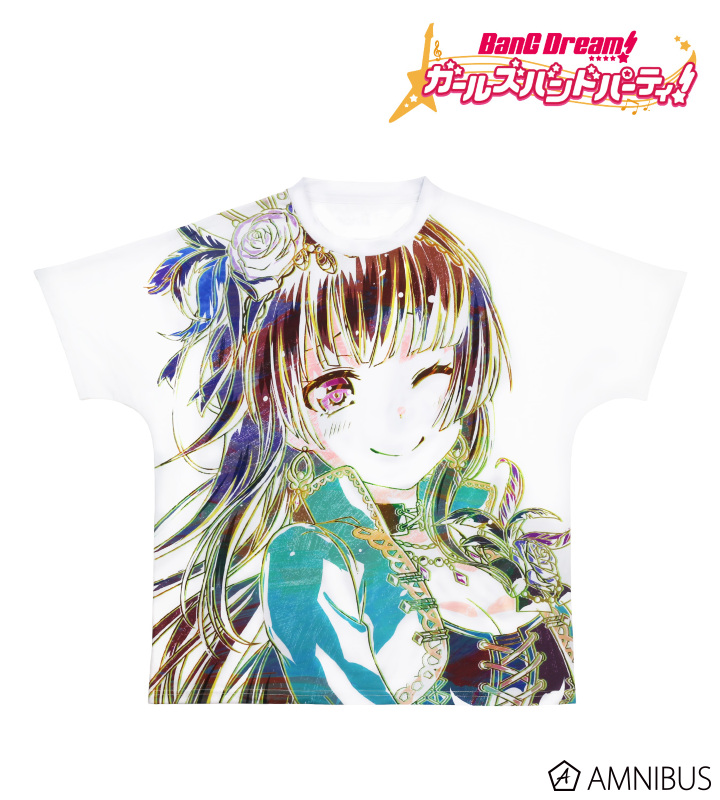 Ani-Art フルグラフィックTシャツ 白金燐子 (Roselia)ユニセックス(サイズ/L)