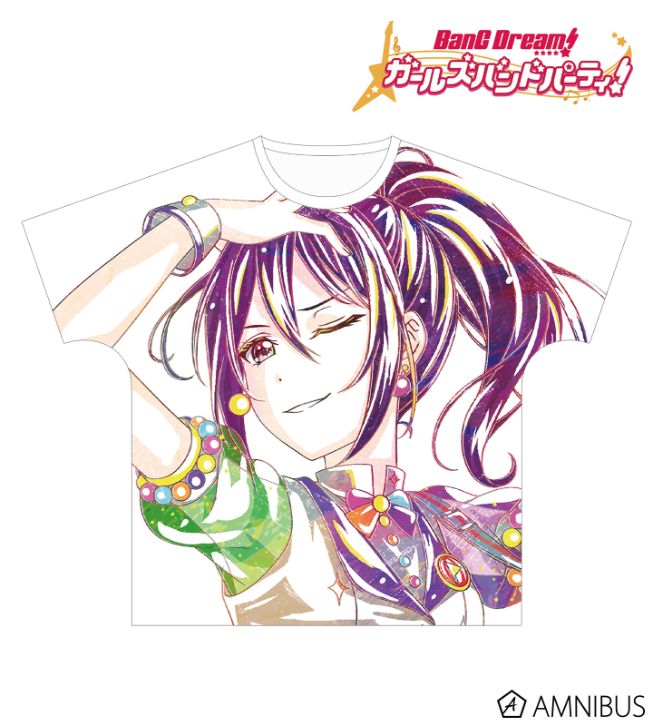 Ani-Art フルグラフィックTシャツ 瀬田薫 (ハロー、ハッピーワールド！)ユニセックス(サイズ/S)