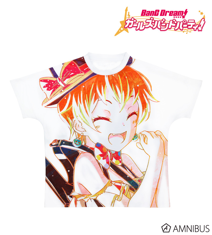 Ani-Art フルグラフィックTシャツ 北沢はぐみ (ハロー、ハッピーワールド!)ユニセックス(サイズ/M)