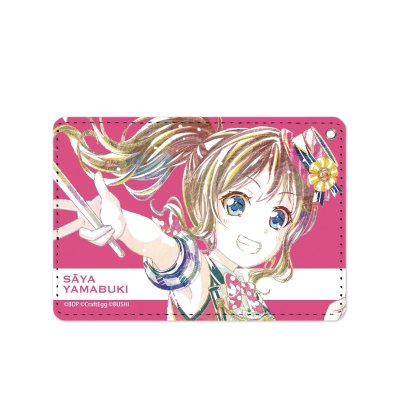 山吹沙綾 Ani-Art 1ポケットパスケース