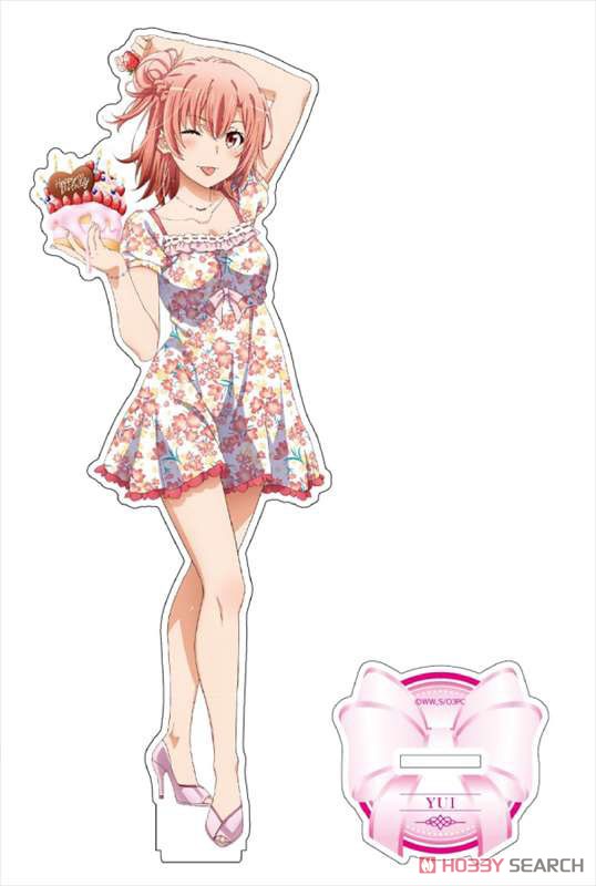 やはり俺の青春ラブコメはまちがっている。完 アクリルフィギュアM／由比ヶ浜結衣お花柄 2