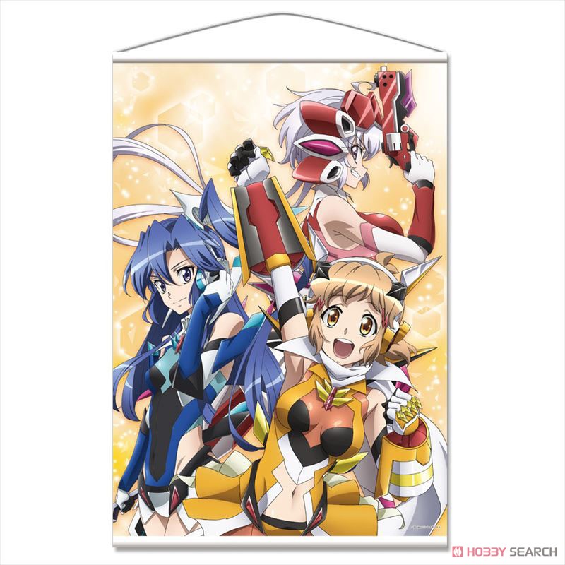 戦姫絶唱シンフォギアXV B2タペストリーB［響＆翼＆クリス］ 2