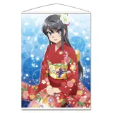 青春ブタ野郎はバニーガール先輩の夢を見ない B1タペストリー［桜島麻衣 着物Ver.］ 1