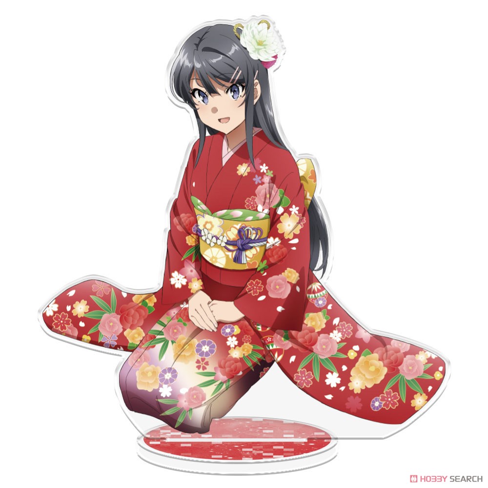青春ブタ野郎はバニーガール先輩の夢を見ない アクリルキャラスタンド［桜島麻衣 着物Ver.］ 3