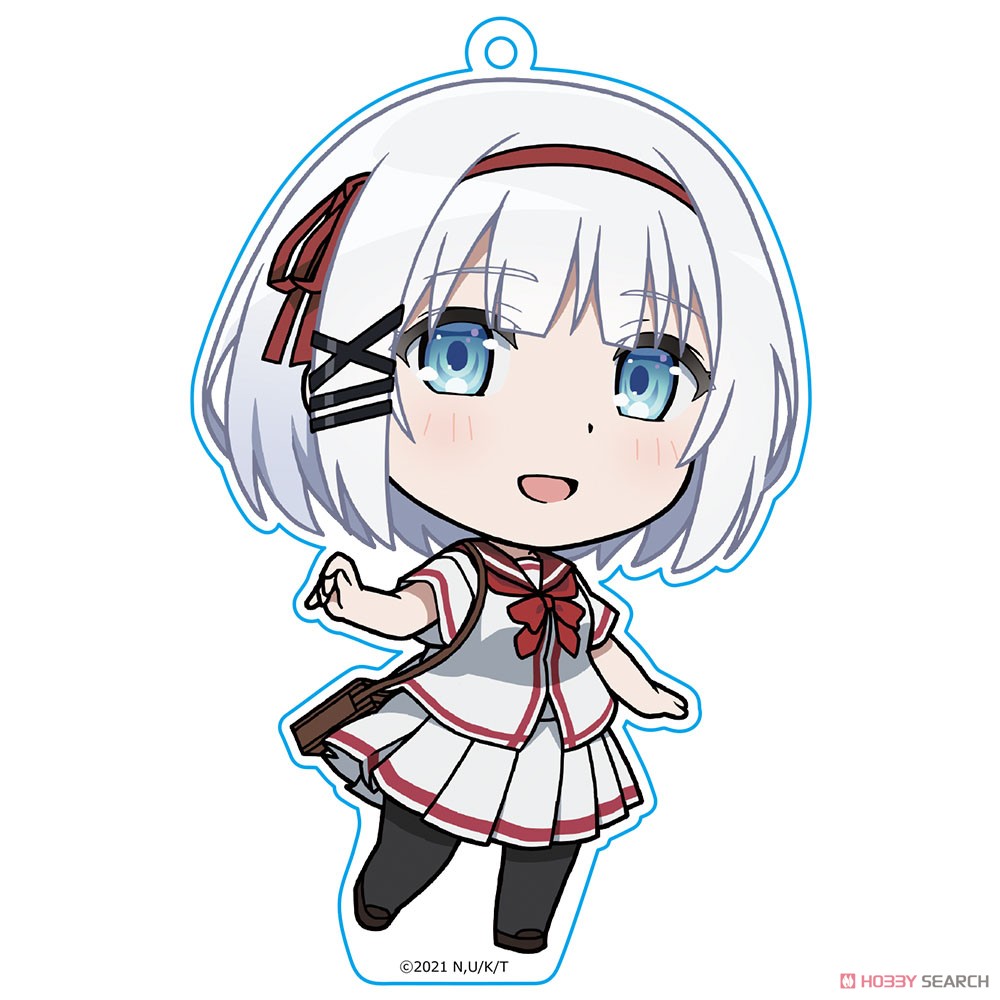 探偵はもう、死んでいる。 ぷにこれ！キーホルダー(スタンド付) シエスタ 制服ver. 2